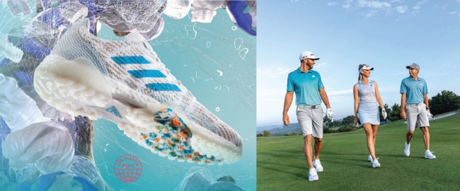 アディダスゴルフ、地球環境の未来のために“プライムブルー