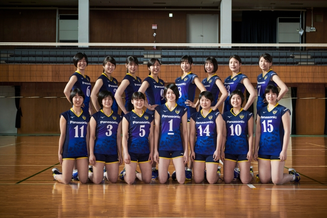 9人制女子バレーボール部「パナソニック ブルーベルズ」が、6人制