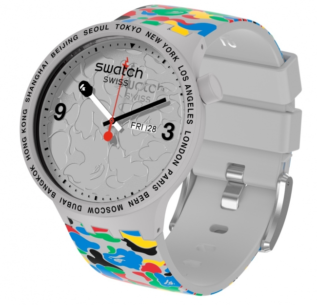 SWATCH X BAPE: ストリートウェアを手元に。A BATHING APE との