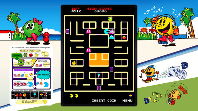 懐かしの「パックマン」シリーズの名作14タイトルが勢ぞろい！「PAC