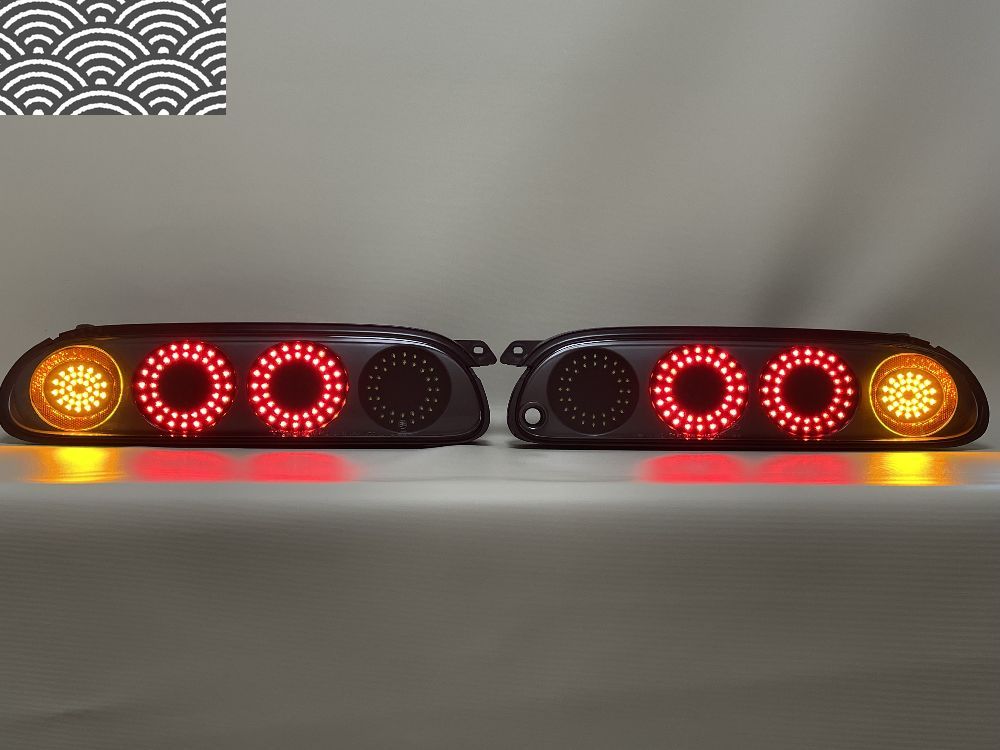 JZA80スープラのフルLEDテールランプQJ-A802 QestJapan