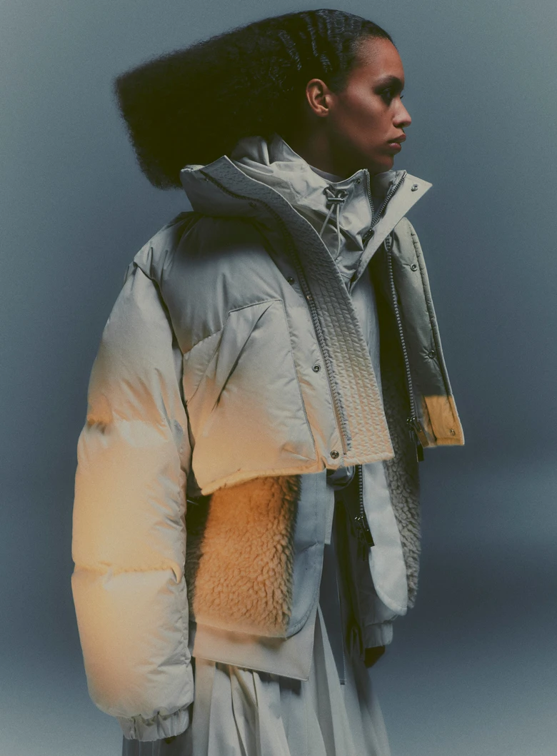 MONCLER×sacaiのコラボレーションが11/27（月）に発売開始 │ QUI