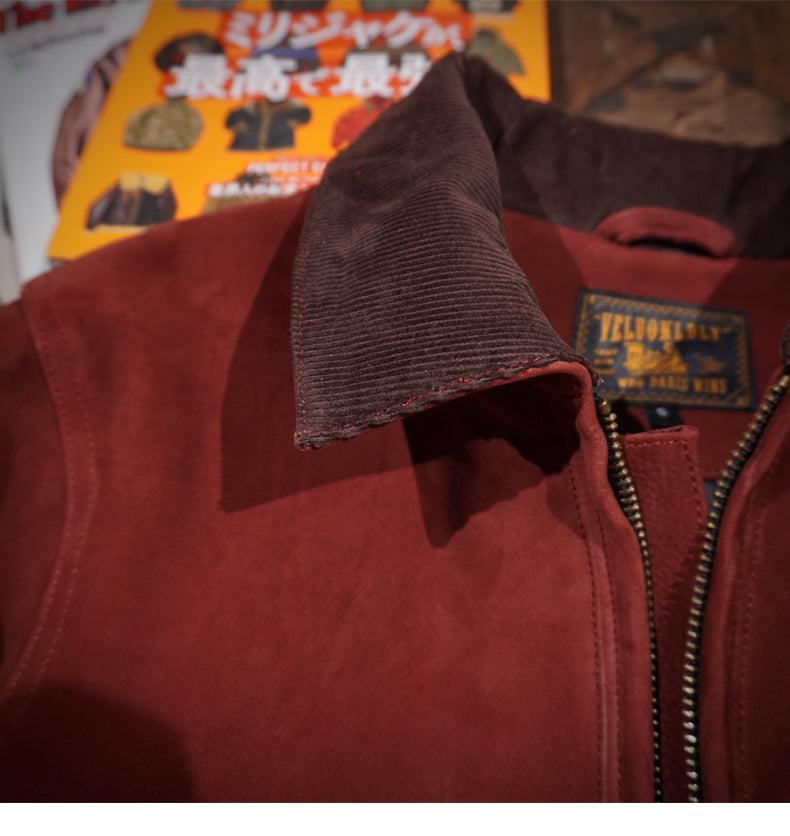 ☆ヌバックレザー使用☆デトロイト ジャケット☆S～3XL – quietman clothes