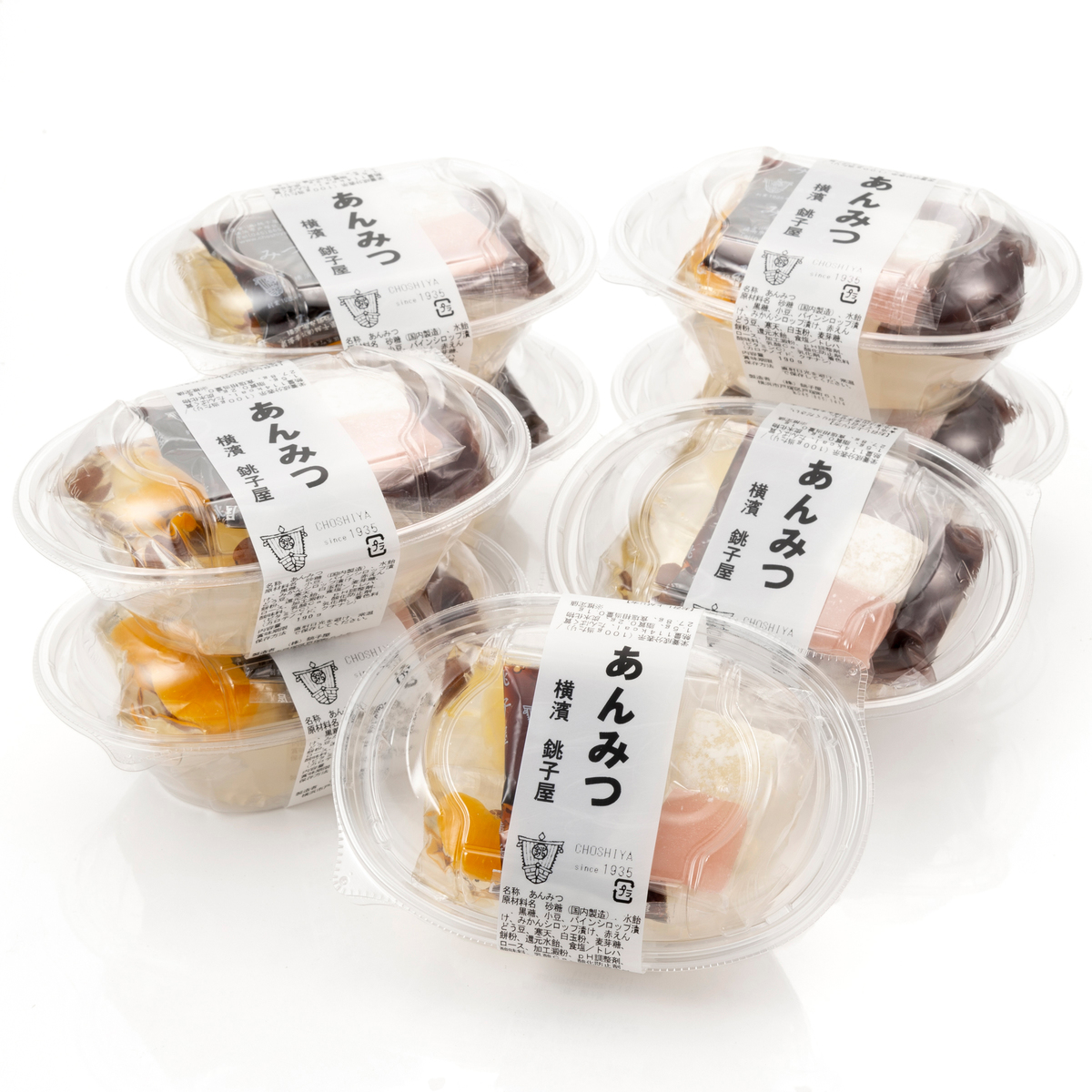 横濱銚子屋 北海道小豆のあんみつ 8個 JAグループ 全農食品 - QVC.jp