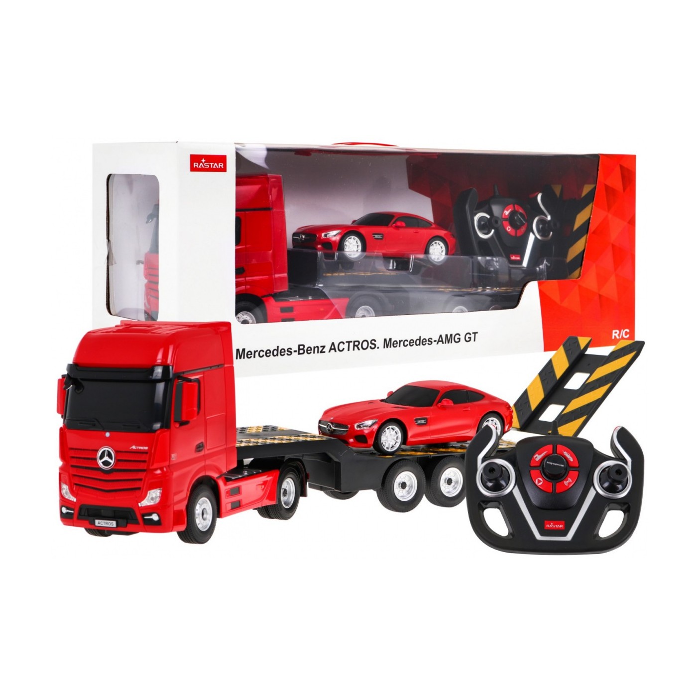 Mercedes Benz Actros R/C car with Semitrailer 1:26 Mercedes