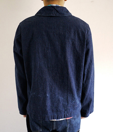40's U.S.NAVY ショールカラーデニムジャケット - Fresh Service