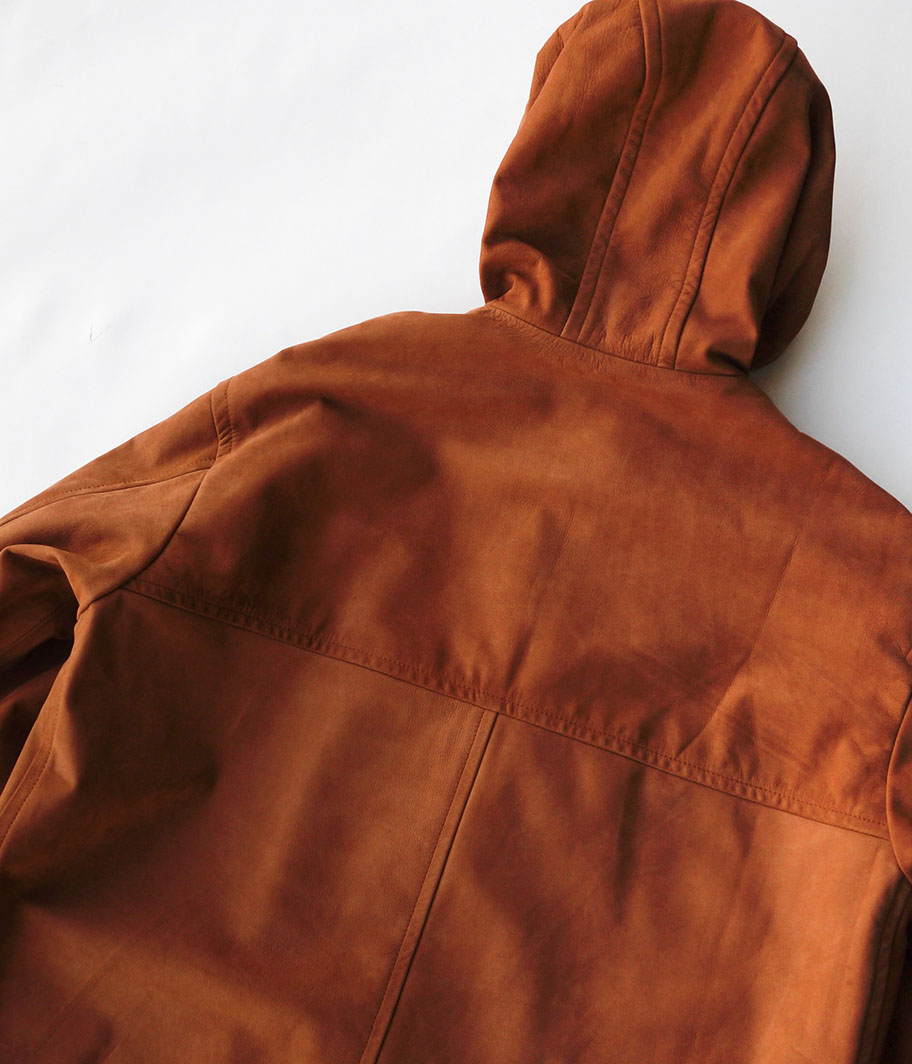 CCU 'ARIO' DUFFLE COAT [COW NUBUCK / CAMEL] - Fresh Service