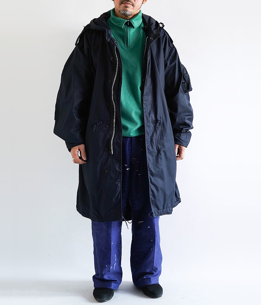 CORONA M-51 PARKA SHELL [HIGHT DENSITY COTTON GABARDINE / MIDNIGHT