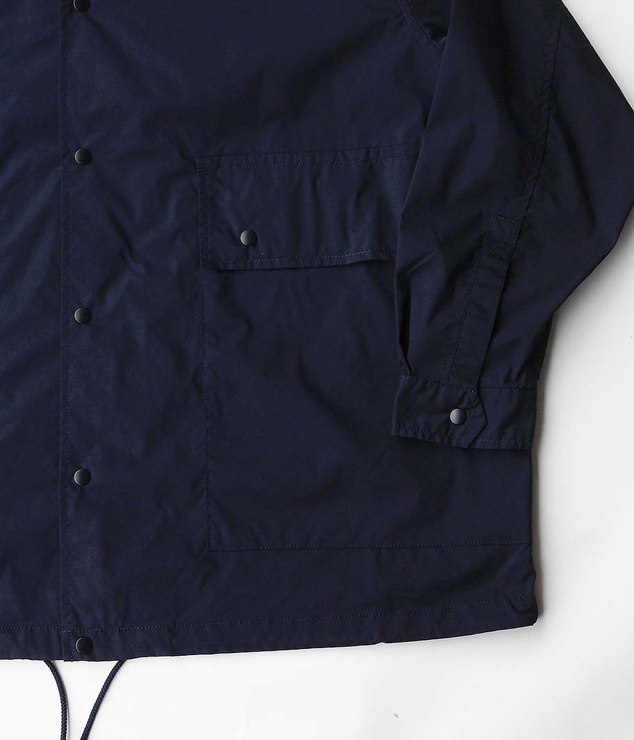 Fresh Service SIDE POCKETS STRETCH OVER SHIRT [NAVY] - Fresh