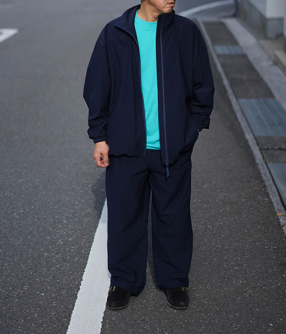 Fresh Service CORPORATE TRACK SUIT [NAVY] - Fresh Service