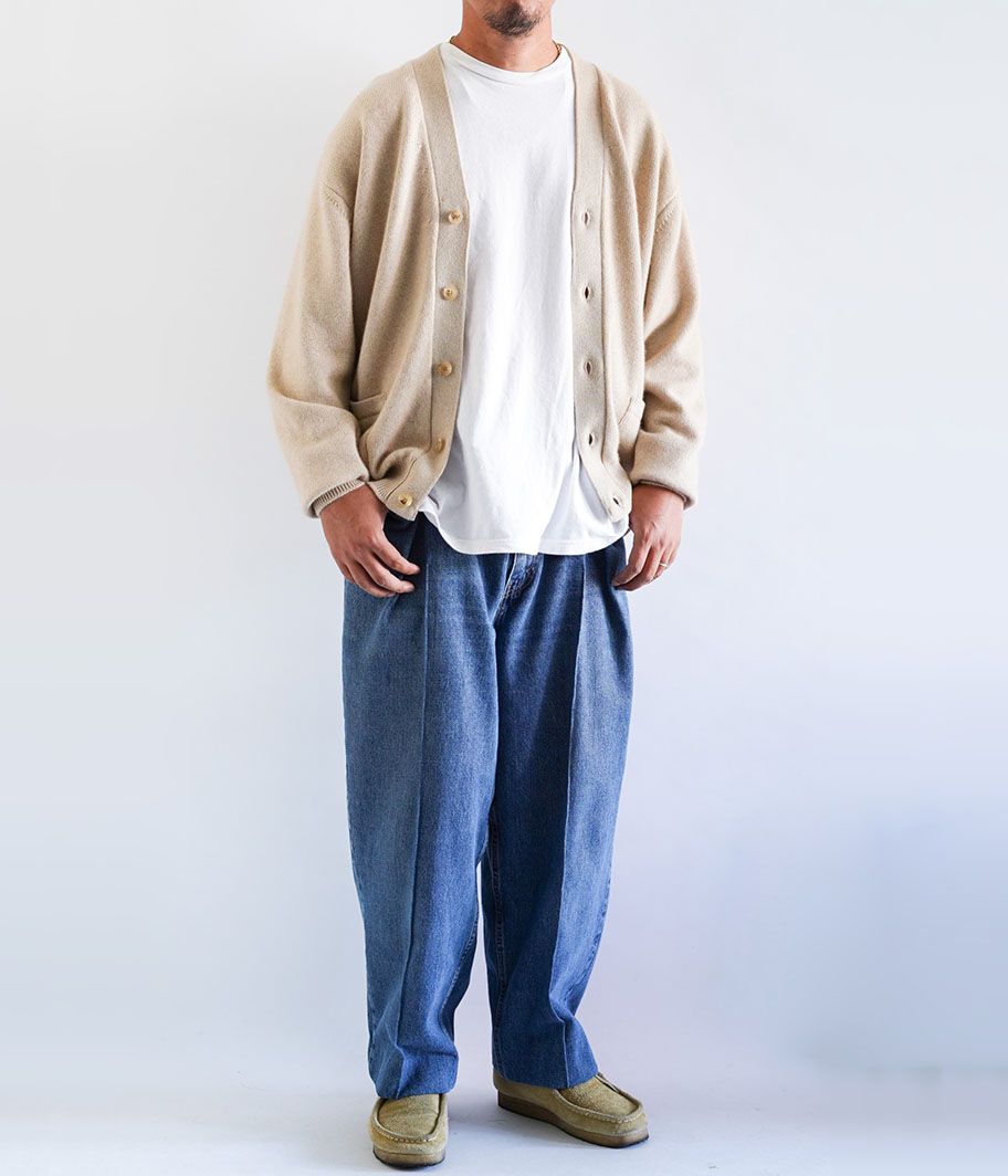 HERILL Goldencash Cardigan [NATURAL] - Fresh Service NECESSARY or
