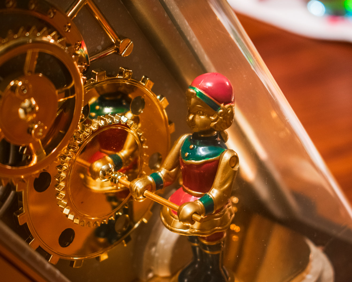 Japan SEIKO Vintage Melodies in Motion Clock - Puppet / RY411S