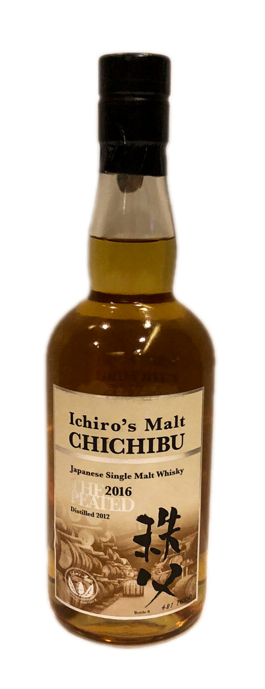 Ichiro's Malt The Peated 2016 Chichibu Single Malt, 54.5% ABV