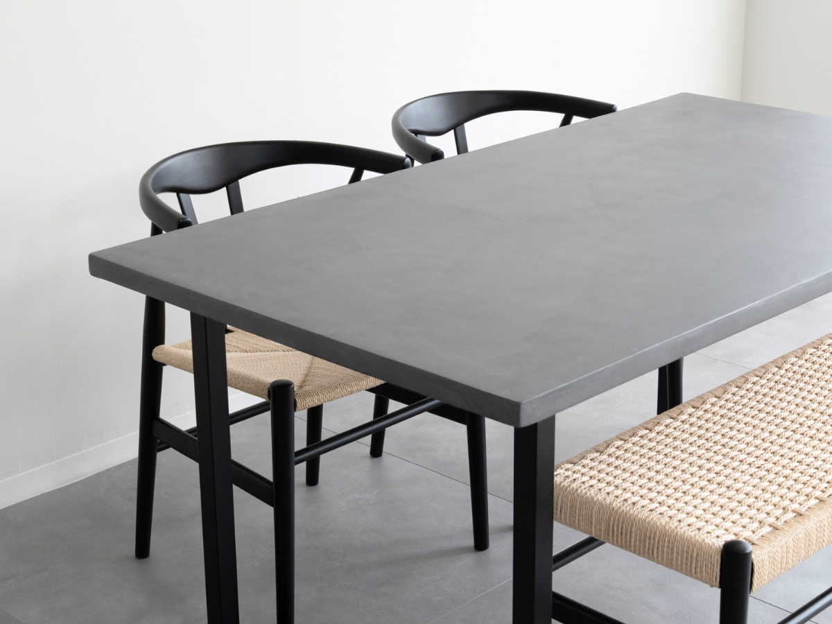 送料無料】リボーンチェア ビーチ材 黒 / Yチェア リプロダクト