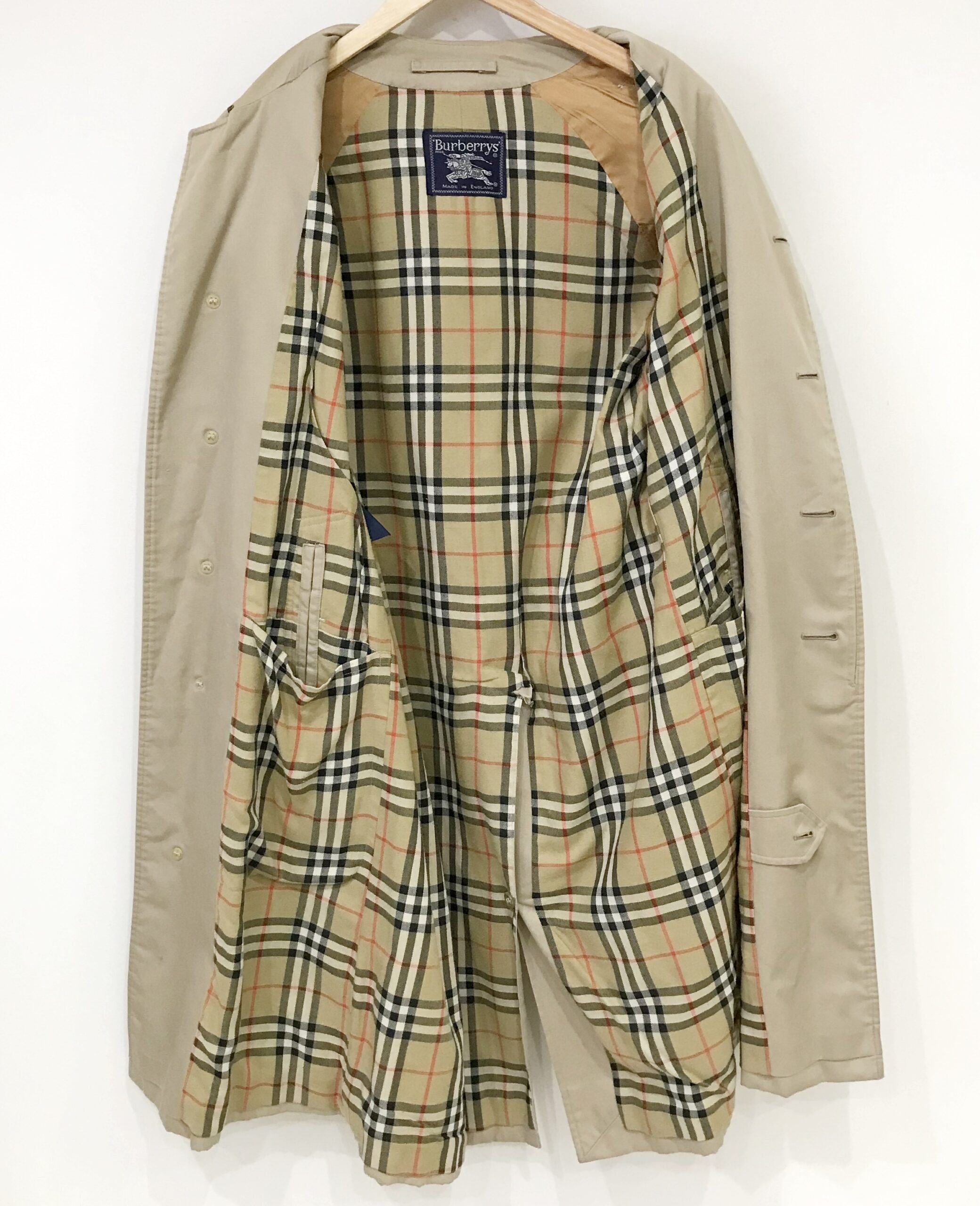 英国製 Burberrys London トレンチコート - ブランド古着リバース