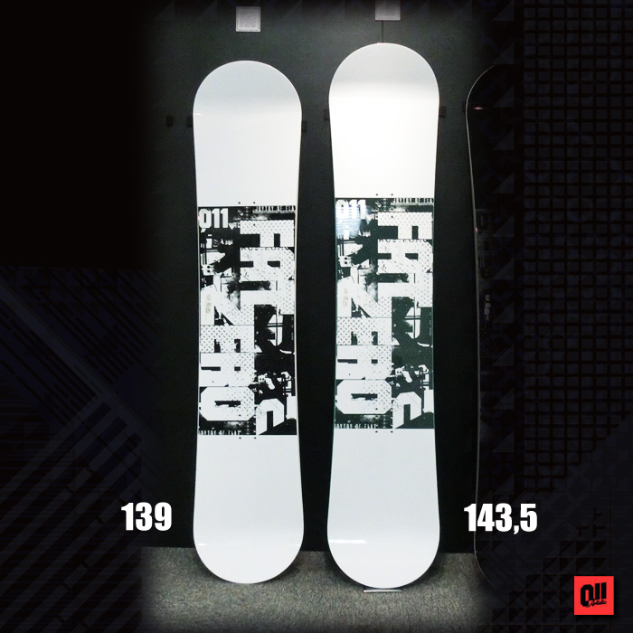 16-17 NEWモデル 011 artistic FAT ZERO ファットゼロ 139/143.5