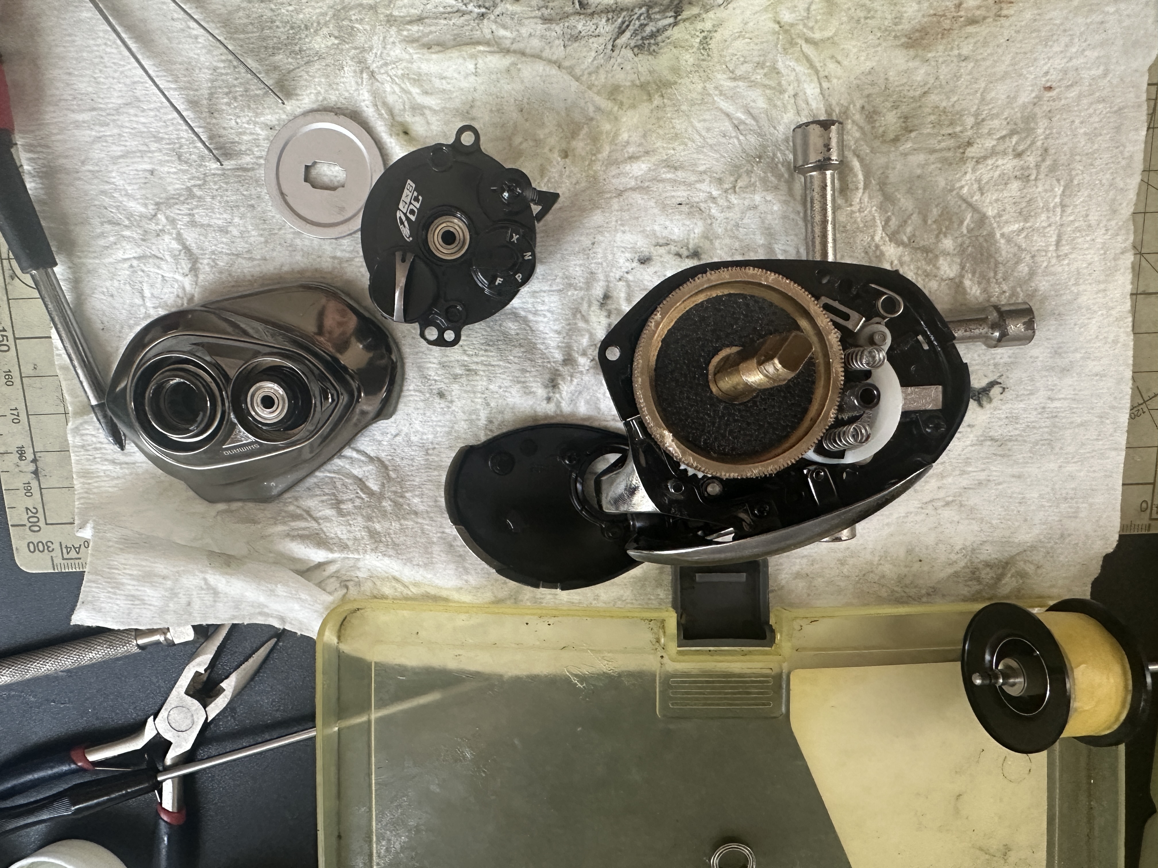 21アンタレスDC XGオーバーホール ＜ハンドル回転時異音がする