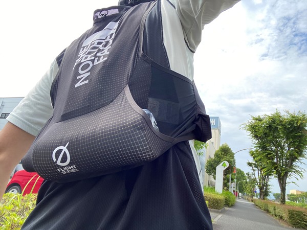 ザノースフェイスのもう一つのトレランパック「フライトレースデイ