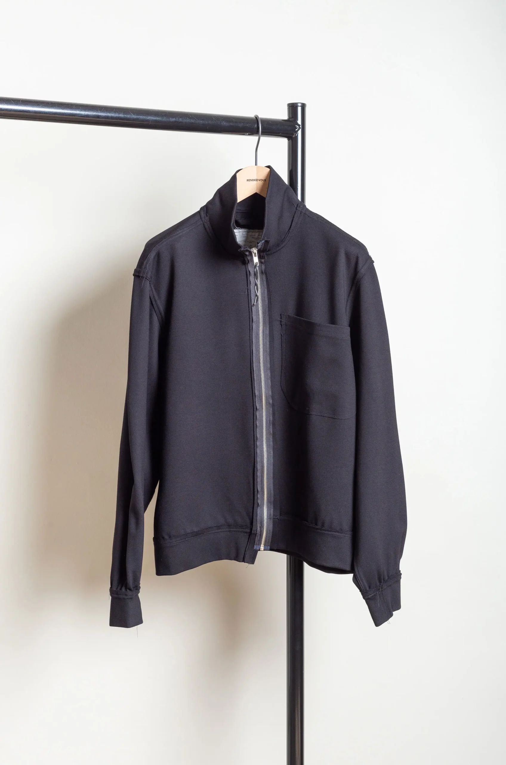 CAMIEL FORTGENS Track Jacket Black