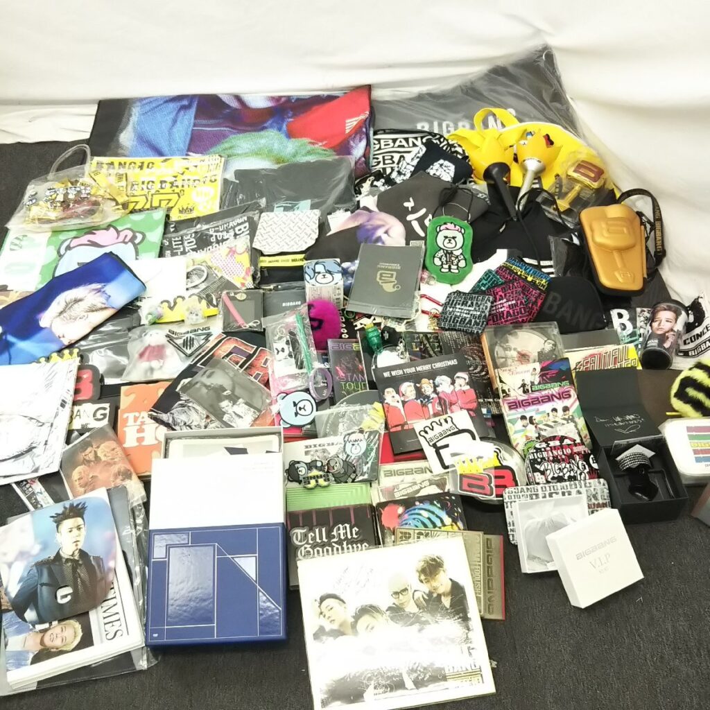 大量 未使用/中古品混在 BIGBANG ビッグバン グッズいろいろまとめて