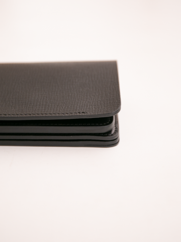 forme Short Wallet (Serpenitne Black×Black) – RECTOHALL