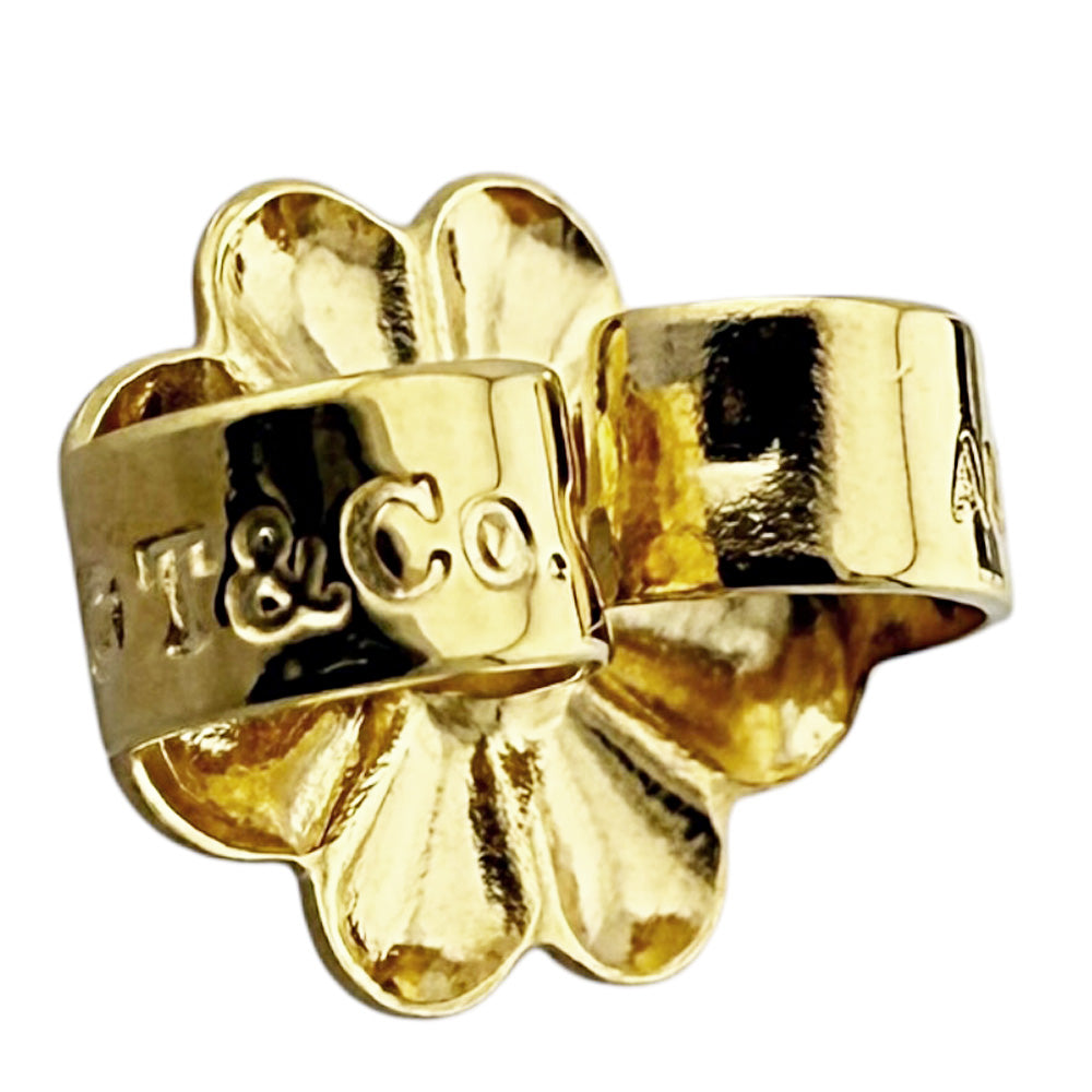 TIFFANY&Co. ティファニー 1837サークル ピアス 18金 K18イエロー