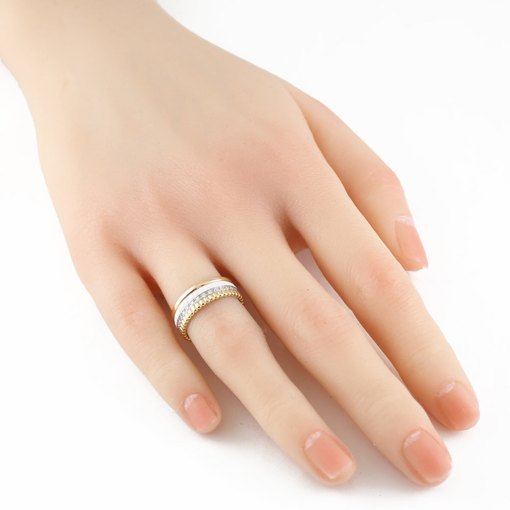 Boucheron ブシュロン キャトルホワイトダイヤモンド スモール リング