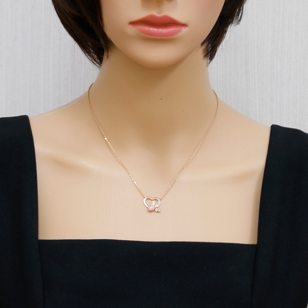 ショーメ アトラップモア ネックレス ショーメ 18金 ピンクオパール