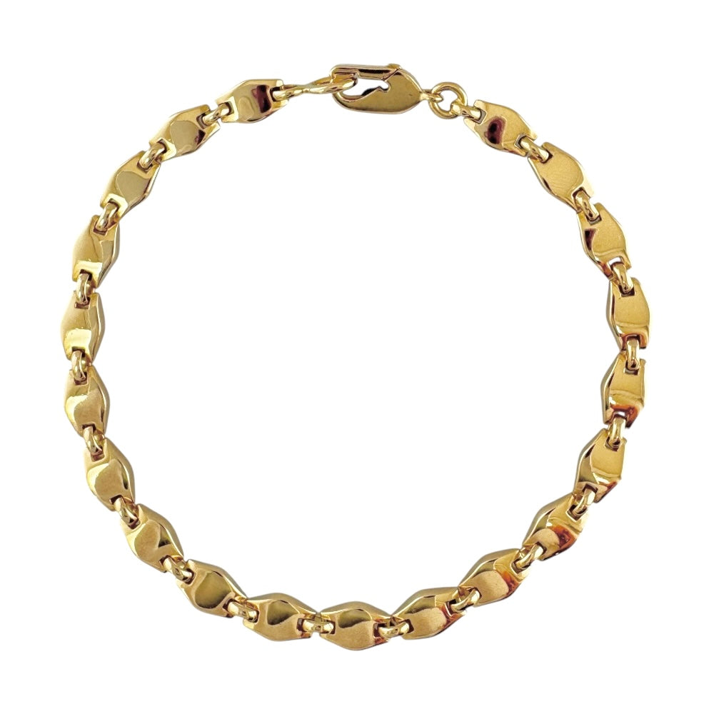 CARTIER カルティエ フィガロ ブレスレット 18金 K18イエローゴールド