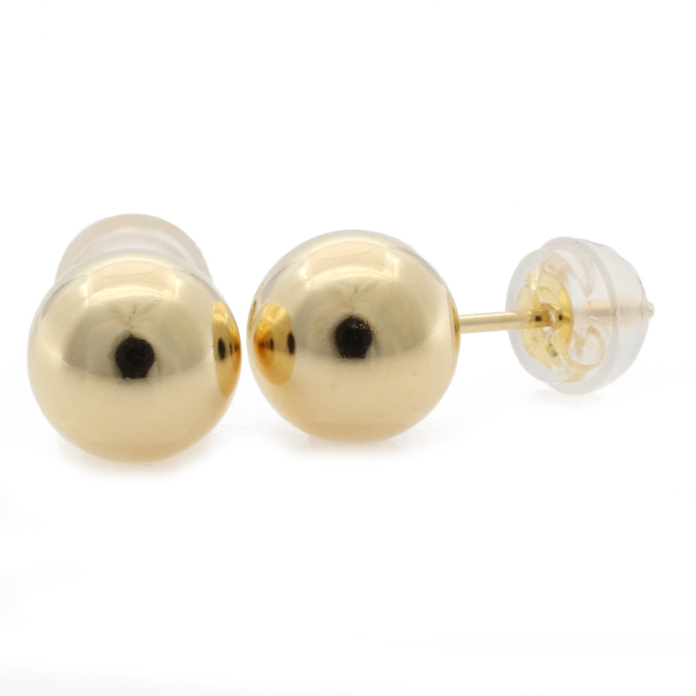 新品】 K18 ピアス 丸玉 7mm ボール 18金 K18ゴールド ゴールド