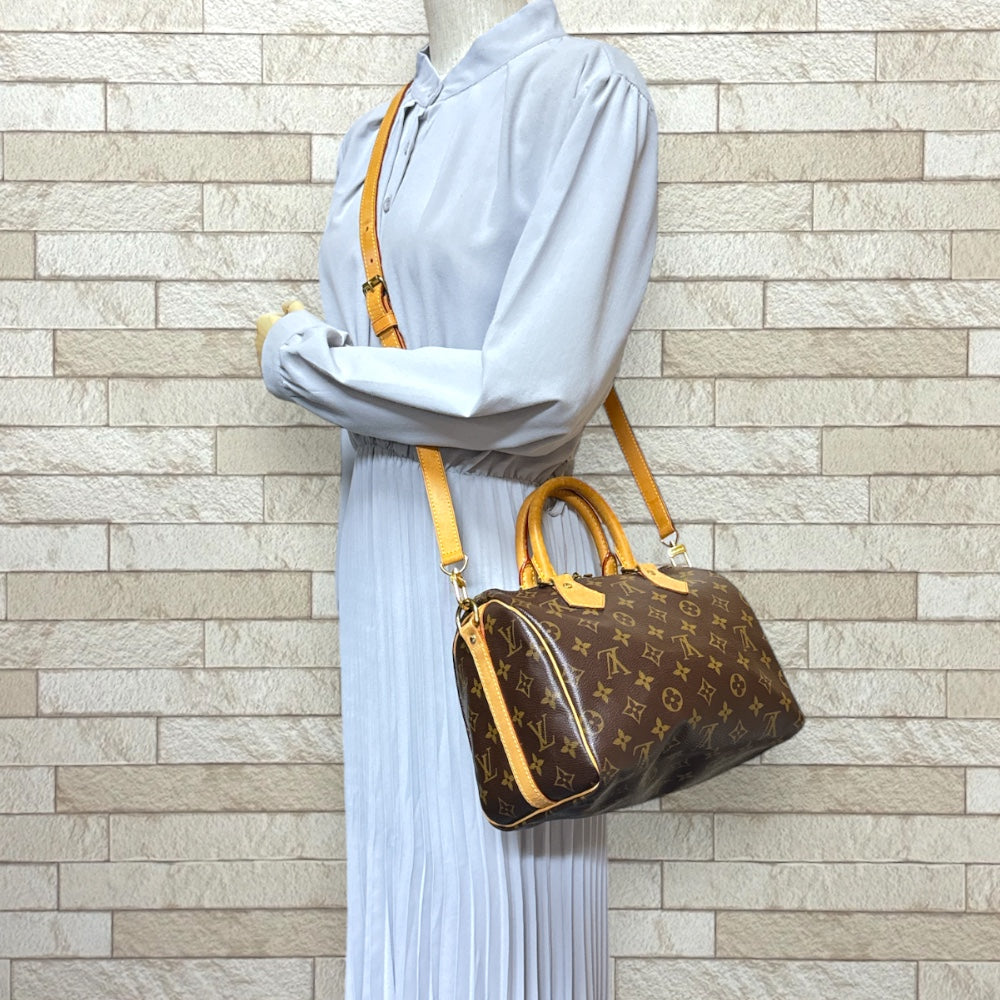 LOUIS VUITTON ルイヴィトン スピーディ バンドリエール25 モノグラム