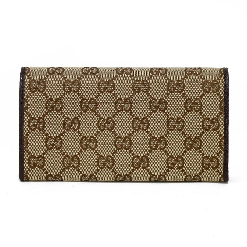 中古】 グッチ GUCCI 長財布 キャンバス 244946 レディース【SH】【BIM