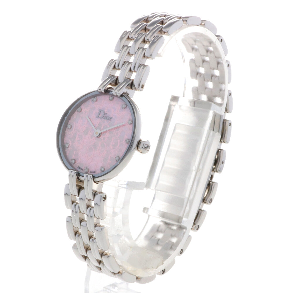 中古】 クリスチャンディオール Christian Dior SS 腕時計 12Pダイヤ
