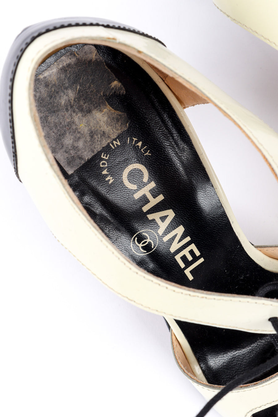 Vintage Chanel Lace Up Spectator Heels – Recess