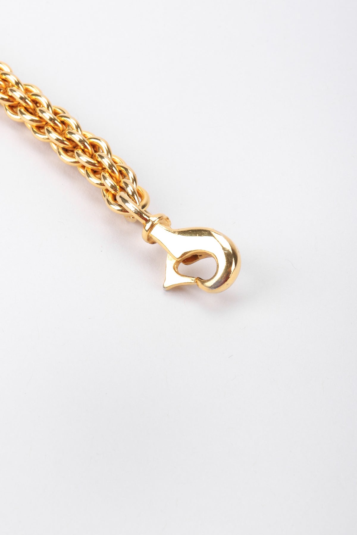 Vintage Gucci Gold Interlocking GG Logo Chain Belt – Recess