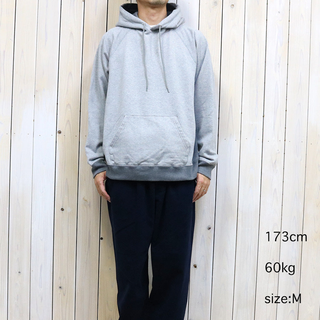 nanamica『Hooded Pullover Sweat』(Heather Gray) – Reggieshop