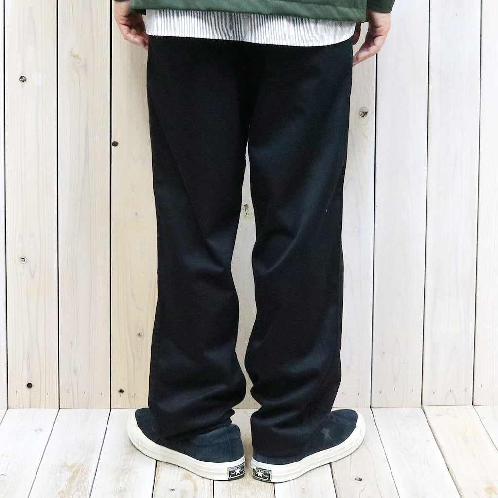nanamica『Wide Chino Pants』(Black) – Reggieshop