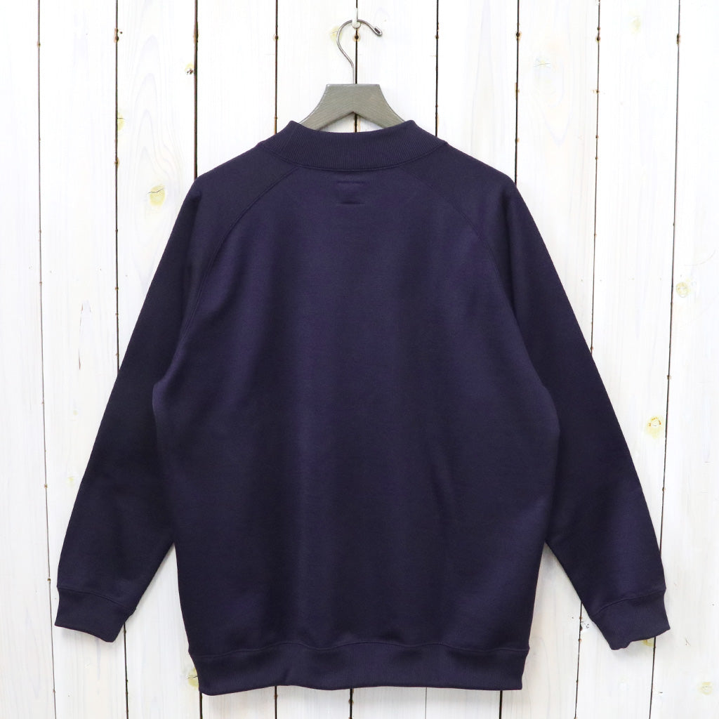 Needles『L/S Mock Neck Tee-C/PE Bright Jersey』(Eggplant) – Reggieshop