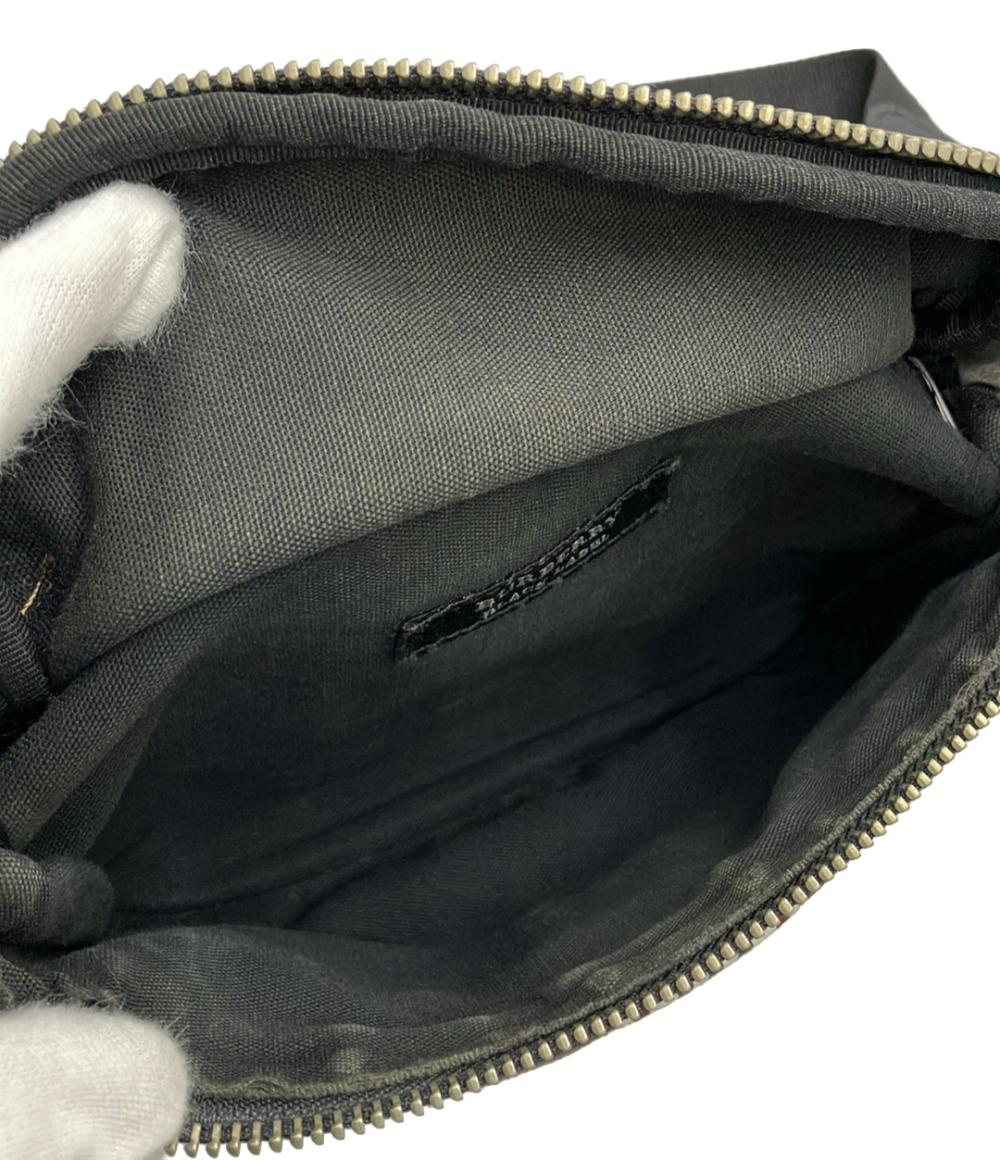 BURBERRY BLACK LABEL ウエストバッグ ボディバッグ メンズ バーバリー
