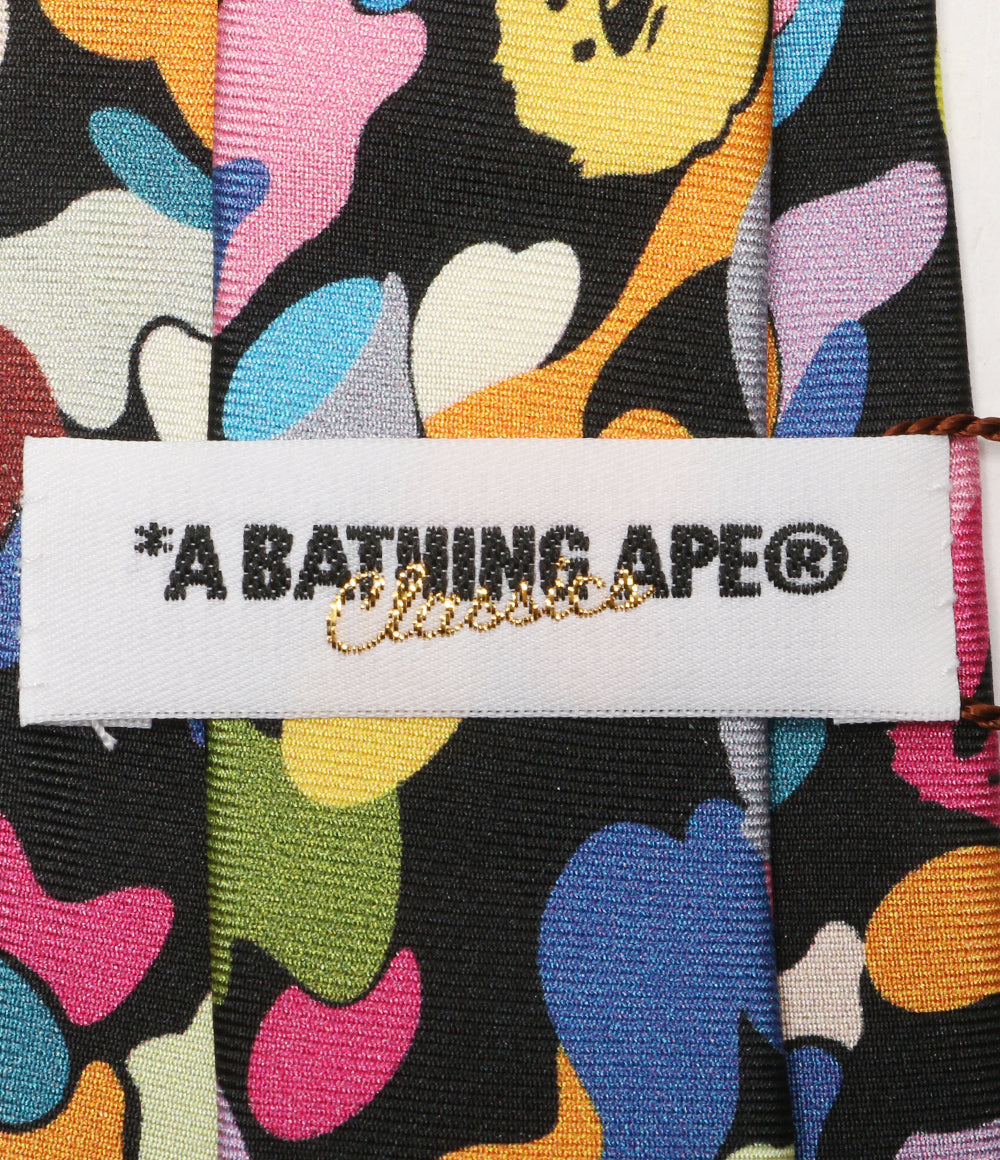 アベイシングエイプ 美品 ネクタイ 総柄ネクタイ メンズ A BATHING APE