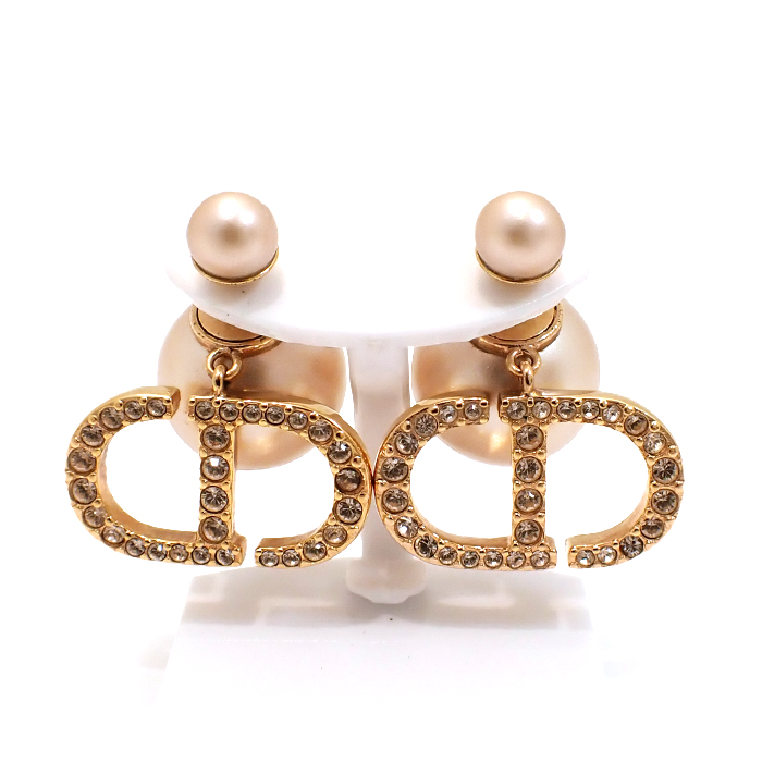 クリスチャンディオール(Christian Dior) トライバル ピアス ピンク