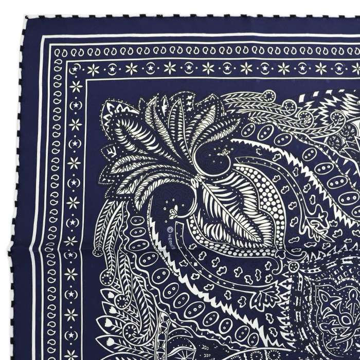 エルメス(HERMES) カレ55 Le Jardin de la Maharani マハラニの庭