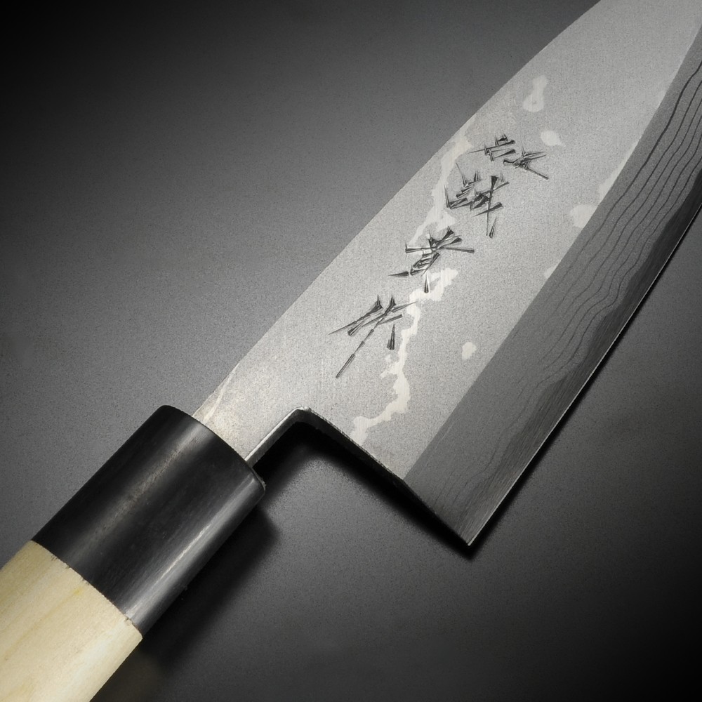 出刃包丁 田中一之刃物製作所 誠貴作 積層鋼 150mm | ミリタリー