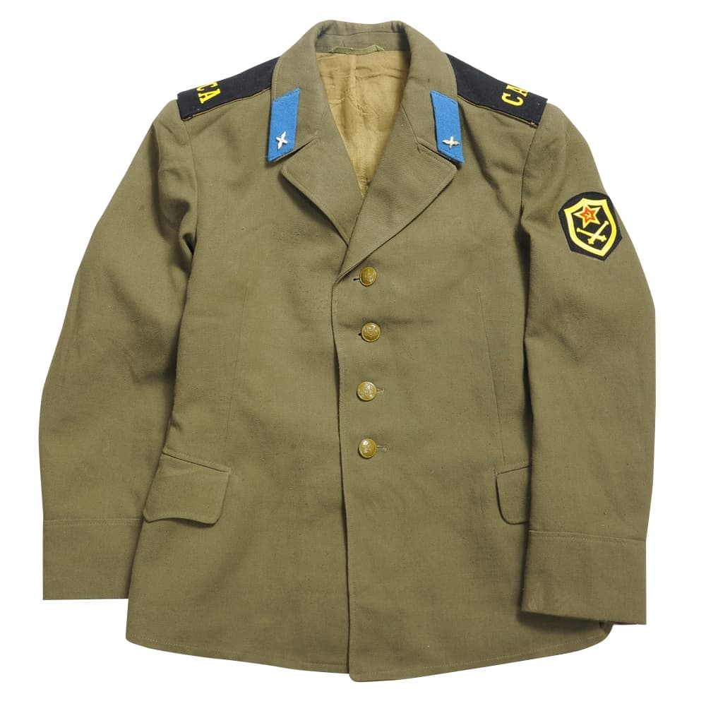 ロシア軍放出品 フィールドジャケット 空軍将校用 オリーブドラブ