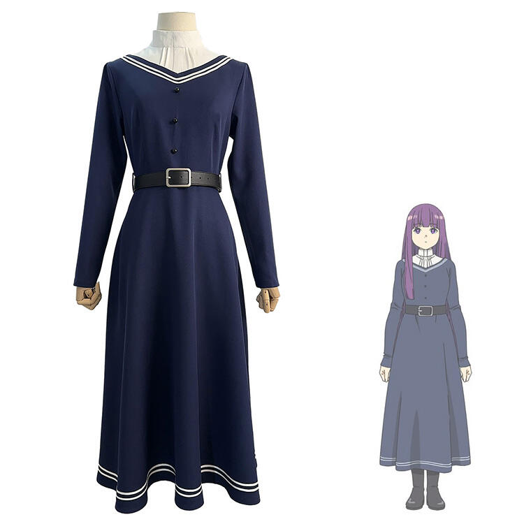 葬送のフリーレン フェルン コスプレ衣装 冬服 ワンピース - Costowns