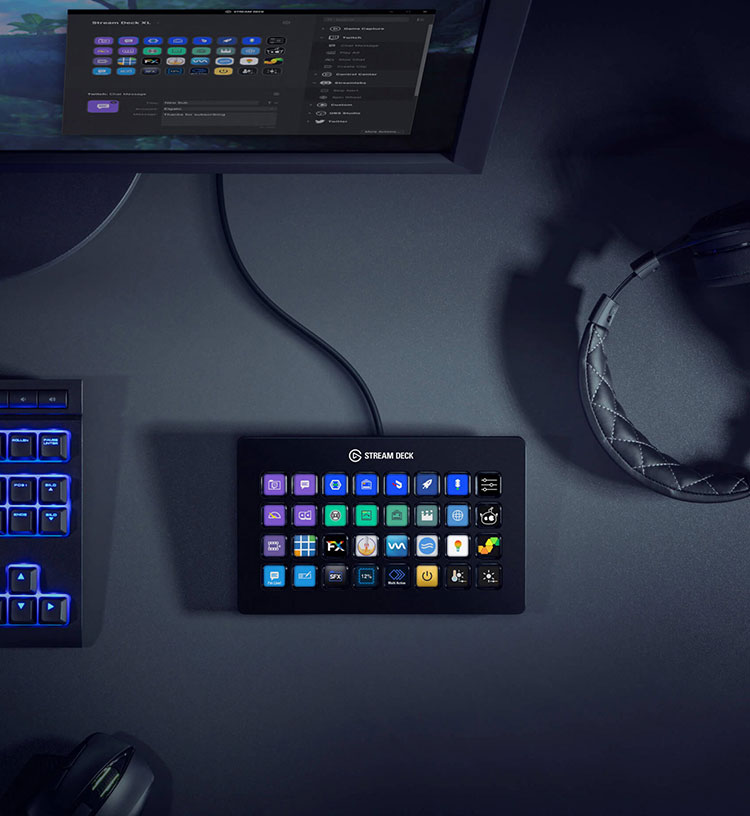 Stream Deck XL | Expanded 32-Key Control Pad | Elgato