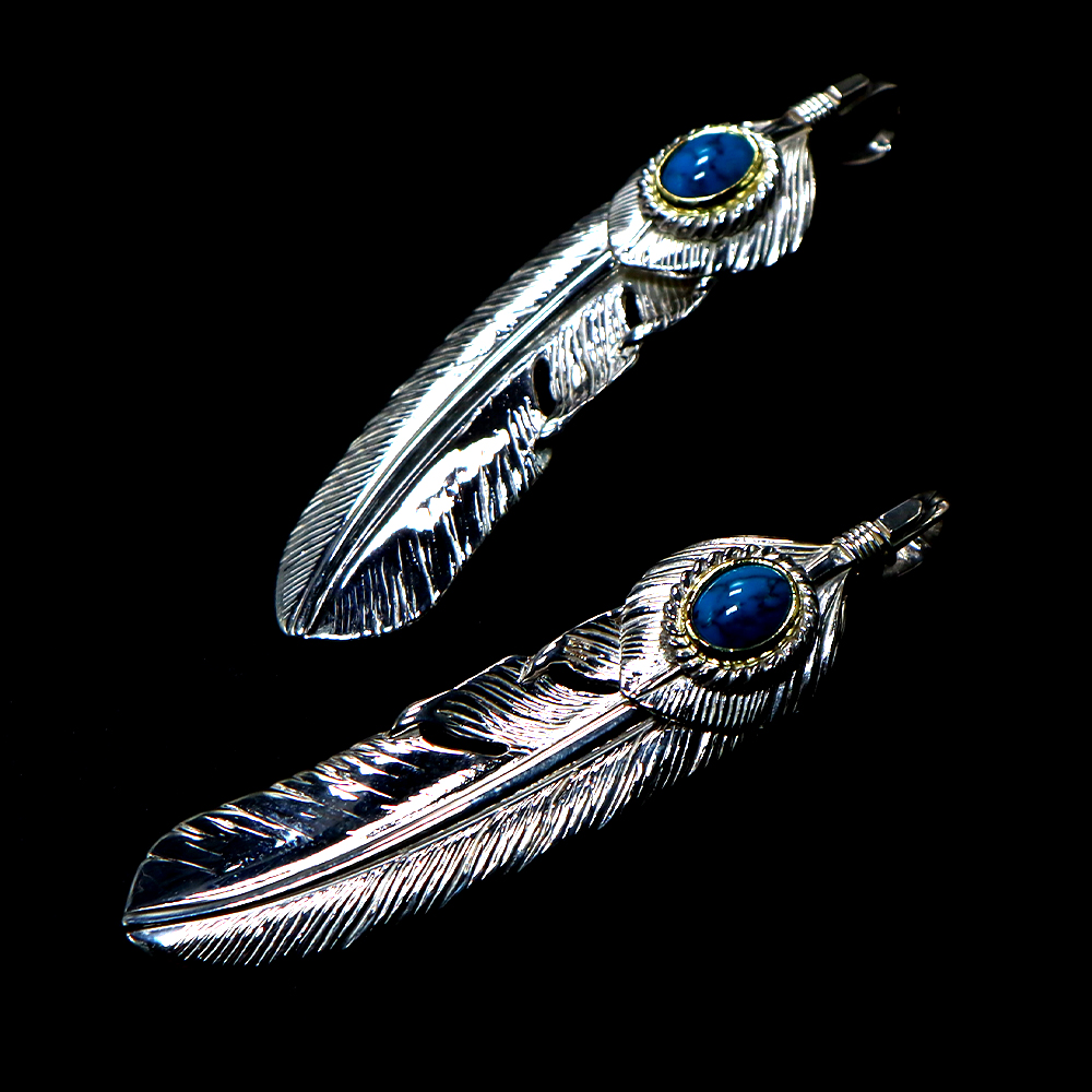 TADY&KING[ORDER ITEM]特大ハートSVフェザー銀縄枠K18スパイダー