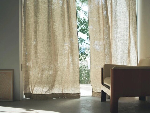 fog linen work｜別注リネンカーテン - Orné de Feuilles(オルネド