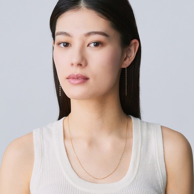 les bon bon｜victoria pierce ピアス K10 チェーン - H.O.V(フォブ