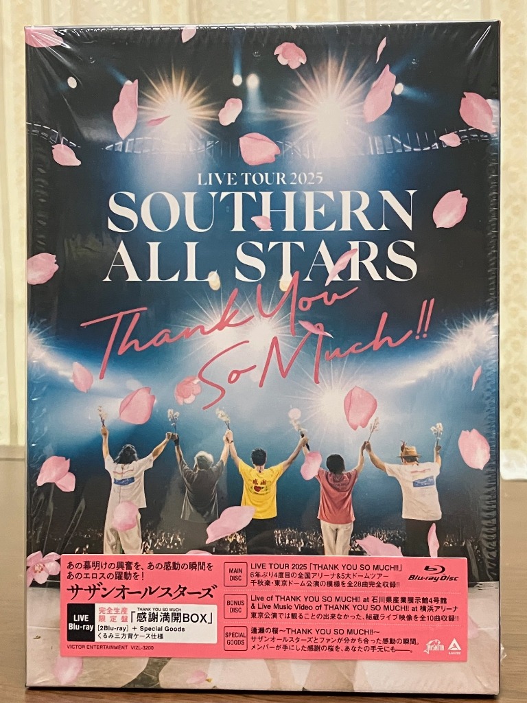 BLU-R】サザンオールスターズ ／ LIVE TOUR 2025 「THANK YOU SO MUCH